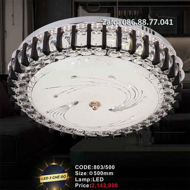 Đèn Mâm ốp trần 803/500