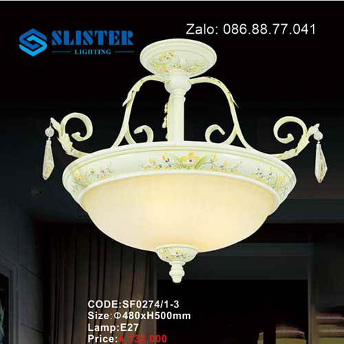 Đèn gắn trần cổ điển SF0279/1-3B 3 den-gan-tran-co-dien-sf0274-1-3