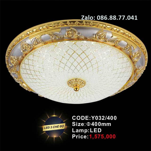 Đèn ốp trần cổ điển Y032/400
