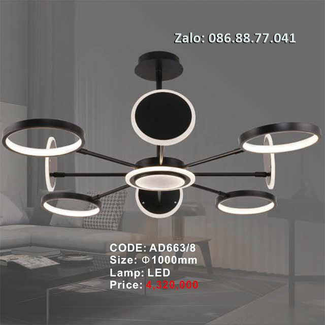 Đèn thả cao cấp AD663/8