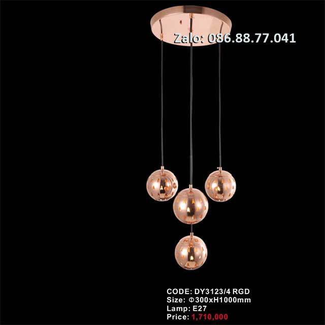 Đèn thả cao cấp DY3123/4 RGD