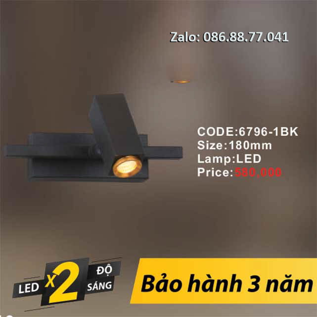 Đèn soi tranh 6796-1BK