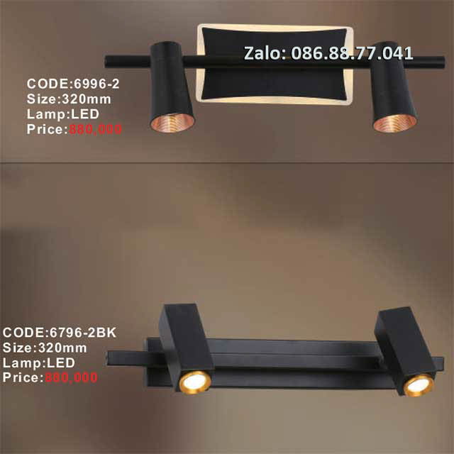 Đèn soi tranh 6796-2BK