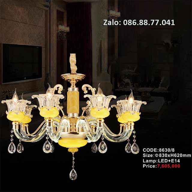 Đèn chùm nến 8630/8 1 den-chum-nen-8630-8