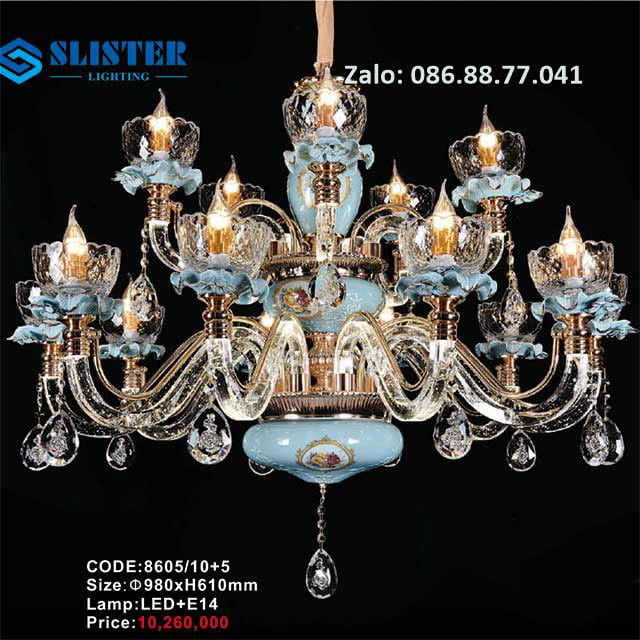 Đèn chùm nến 8605/10+5 1 den-chum-nen-8605-105