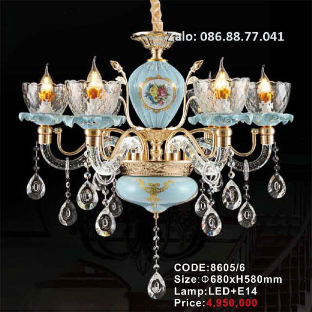 Đèn chùm nến 8605/6 1 den-chum-nen-8605-6