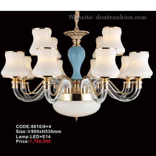 Đèn chùm nến 8610/8+4 1 den-chum-nen-8610-84