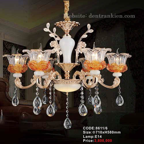 Đèn chùm nến 8611/6 1 den-chum-nen-8611-6