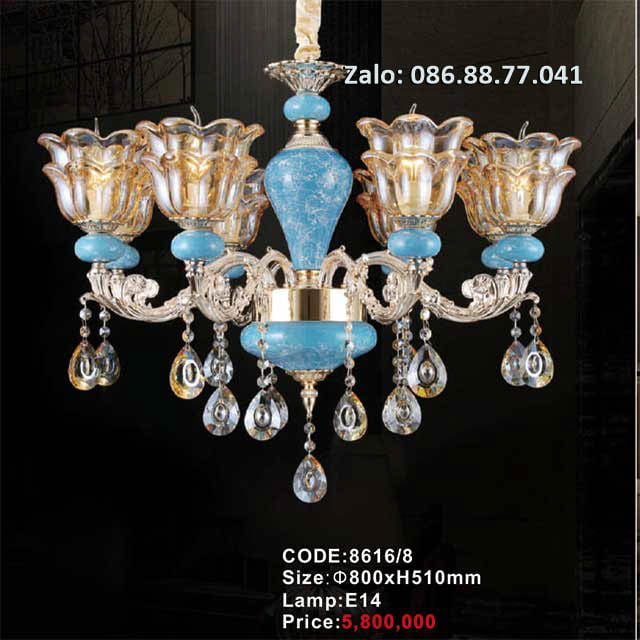 Đèn chùm nến 8616/8 1 den-chum-nen-8616-8