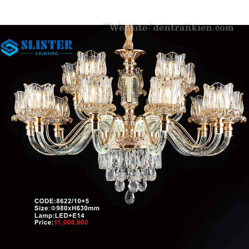 Đèn chùm nến 8622/10+5 1 den-chum-nen-8622-105