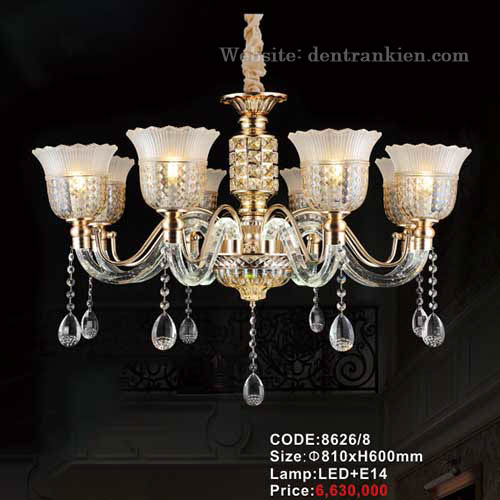 Đèn chùm led 8628/8 3 den-chum-nen-8626-8