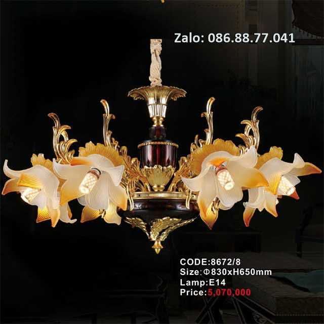 Đèn chùm nến 8672/8 1 den-chum-nen-8672-8