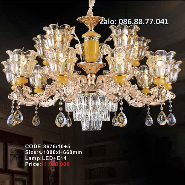 Đèn chùm nến 8676/10+5 1 den-chum-nen-8676-105
