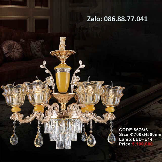 Đèn chùm nến 8676/6 1 den-chum-nen-8676-6