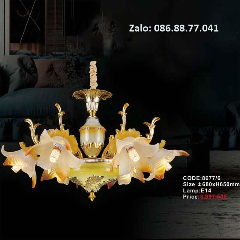 Đèn chùm nến 8677/6 1 den-chum-nen-8677-6