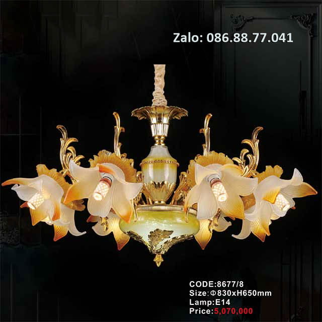 Đèn chùm nến 8677/8