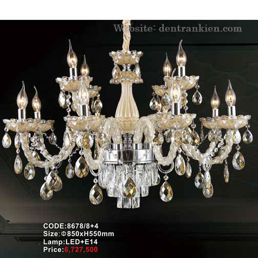 Đèn chùm nến 8678/8+4 1 den-chum-nen-8678-84