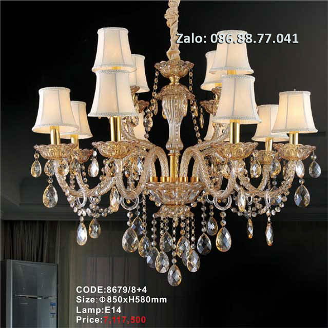 Đèn chùm nến 8679/8+4 1 den-chum-nen-8679-84