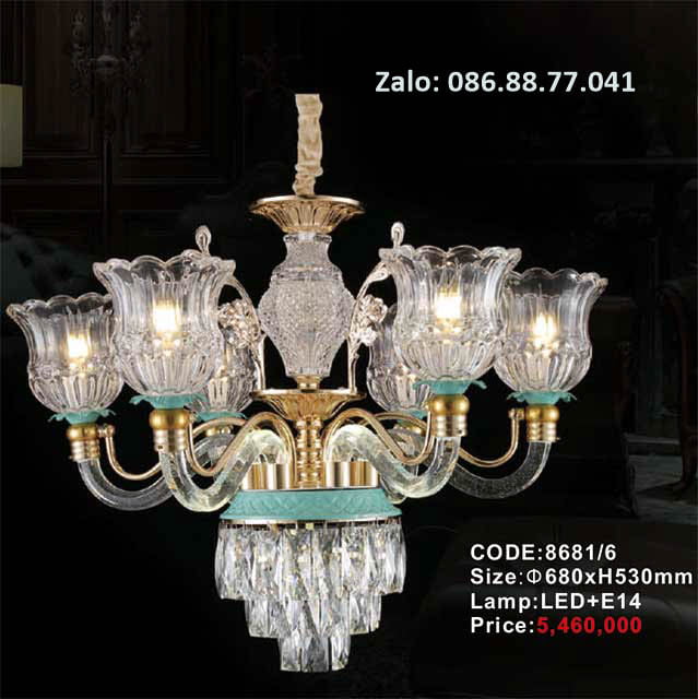 Đèn chùm nến 8681/6 1 den-chum-nen-8681-6