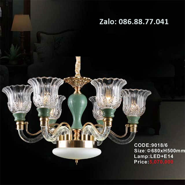 Đèn chùm nến 9018/6 1 den-chum-nen-9018-6