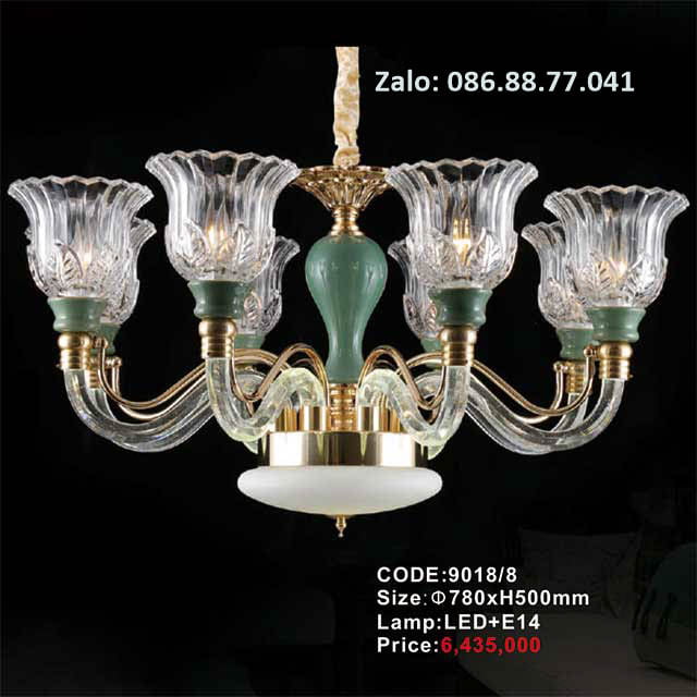 Đèn chùm nến 9018/8 1 den-chum-nen-9018-8
