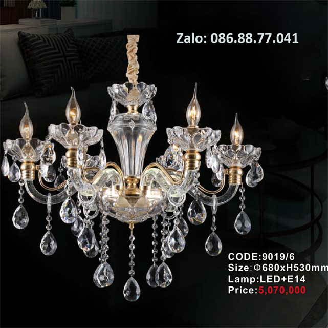 Đèn chùm nến 9019/6 1 den-chum-nen-9019-6