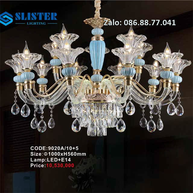 Đèn chùm nến 9020A/10+5 1 den-chum-nen-9020a-105