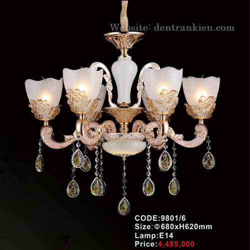 Đèn chùm nến 9809/8 3 den-chum-nen-9801-6