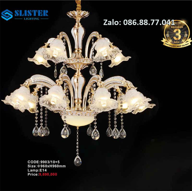 Đèn chùm nến 9903/10+5 1 den-chum-nen-9903-105