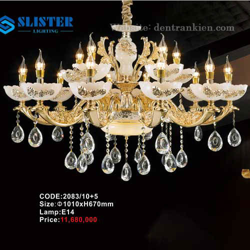 Đèn chùm nến 2083/10+5 1 den-chum-nen-2083-105