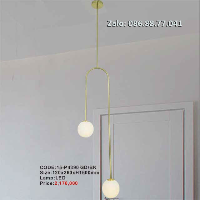 Đèn thả đơn trang trí 15-P4390