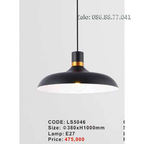 Đèn thả đơn trang trí LS5072/Xám 3 den-tha-don-trang-tri-ls5046