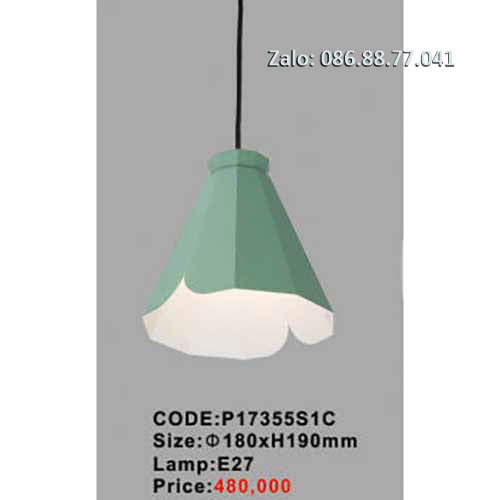 Đèn thả đơn trang trí P17355S1C 1 den-tha-don-trang-tri-p17355s1c