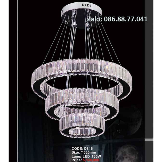 Đèn thả pha lê D816 1 den-tha-pha-le-d816