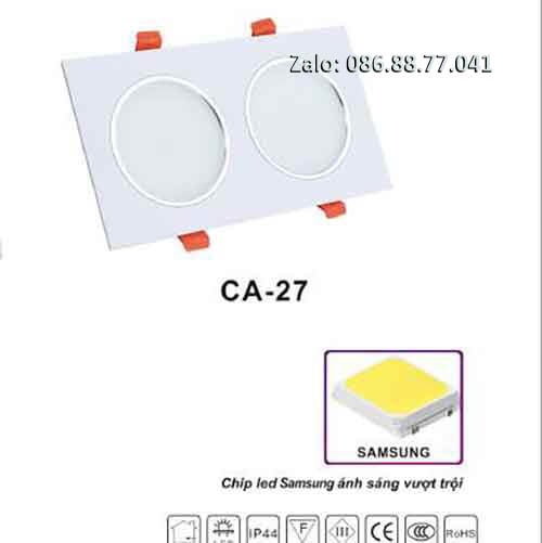 Đèn led âm trần Downlight CA-27 1 den-led-am-tran-downlight-ca-27