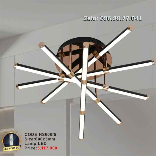 Đèn led gắn trần HS600/5
