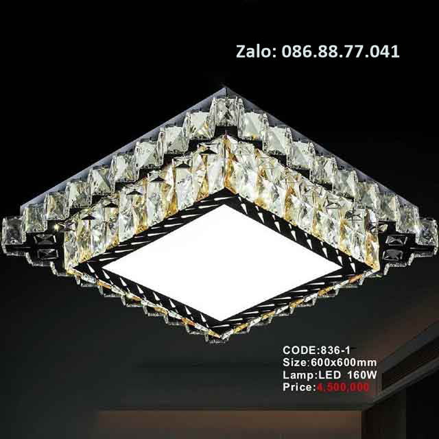 Đèn mâm ốp trần kính 836-1 1 den-mam-op-tran-kinh-836-1