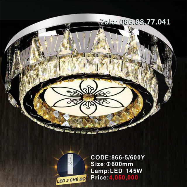 Đèn mâm ốp trần kính 866-5Y 1 den-mam-op-tran-kinh-866-5y