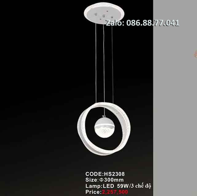 Đèn thả trang trí led HS2308