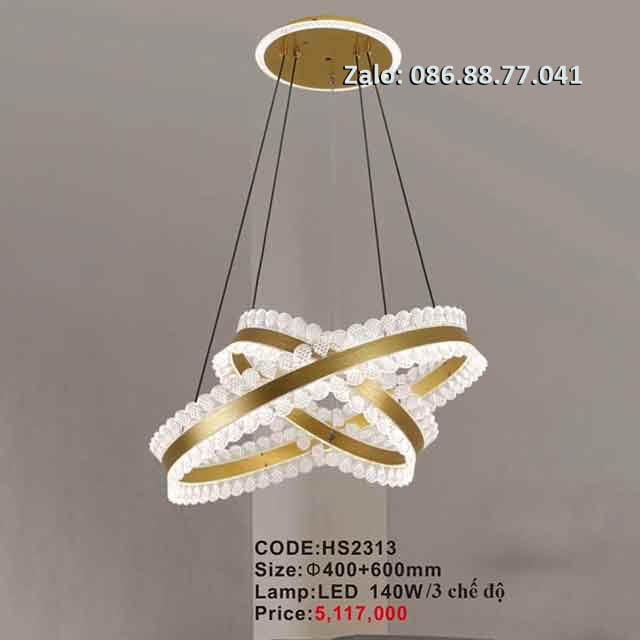 Đèn thả trang trí led HS2313