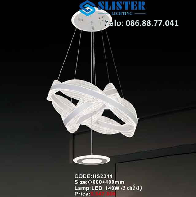 Đèn thả trang trí led HS2314