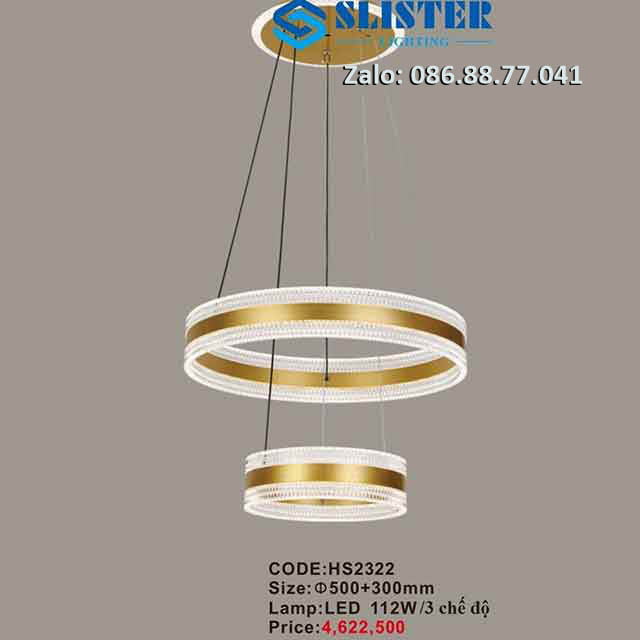 Đèn thả trang trí HS2322