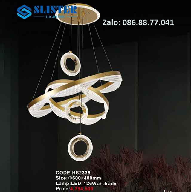 Đèn thả trang trí HS2335