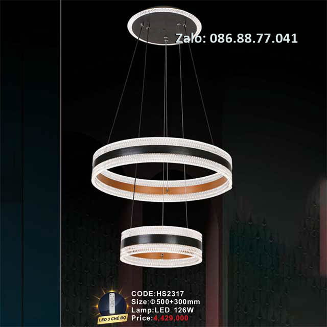 Đèn thả trần trang trí HS2317