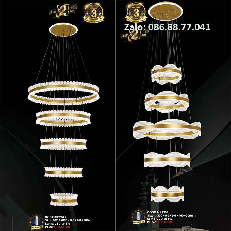 Đèn thả thông tầng HS2303