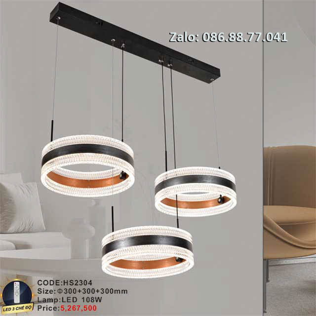 Đèn thả trang trí led HS2304