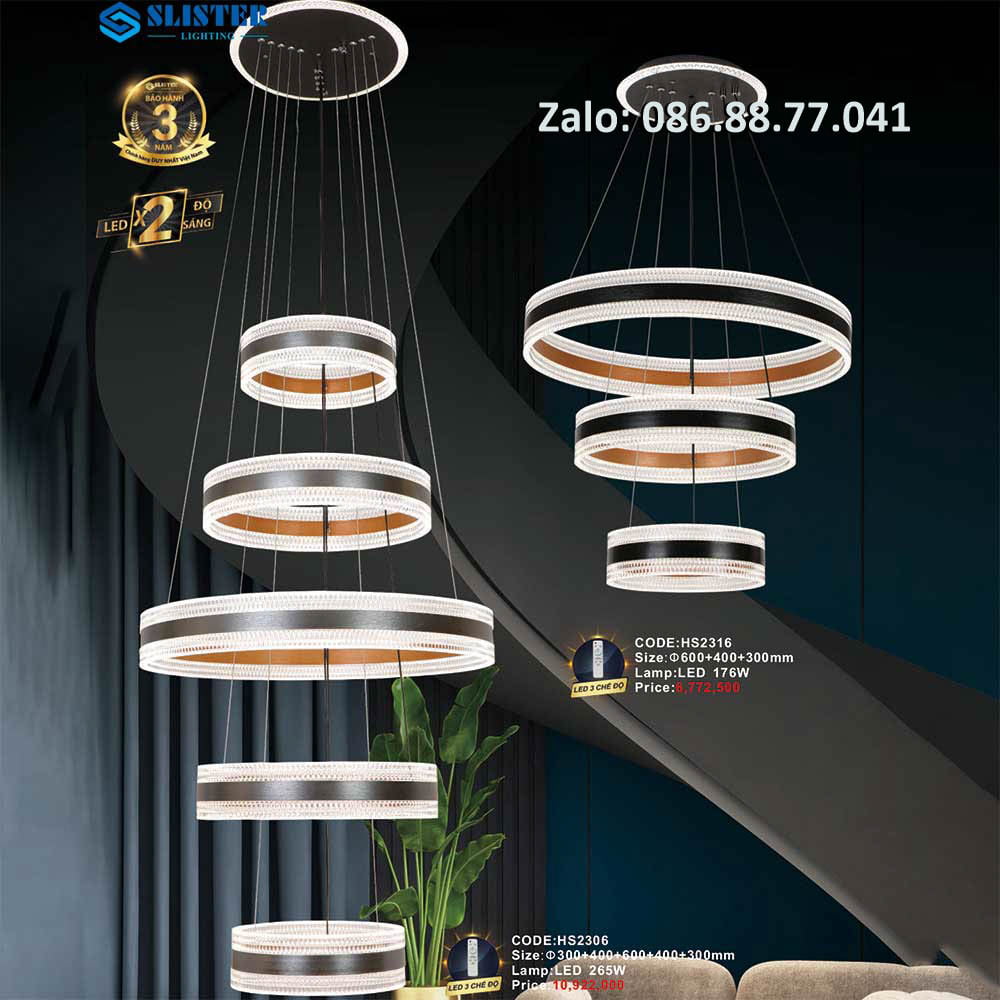 Đèn thả thông tầng HS2306