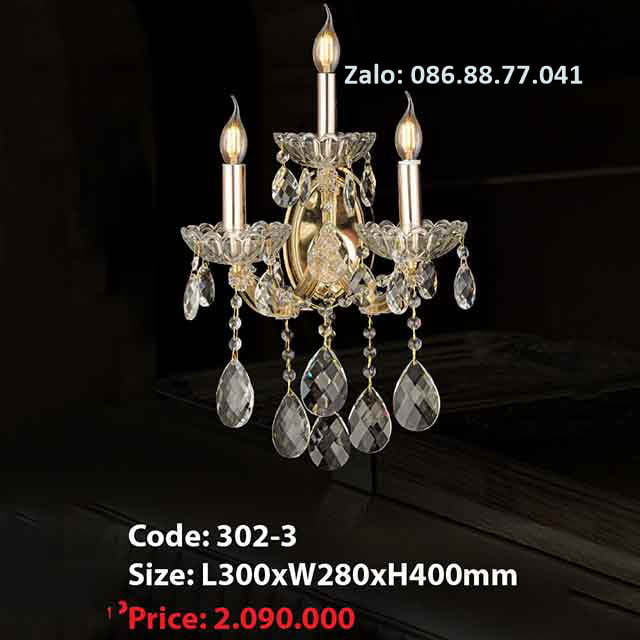 Đèn tường pha lê 302-3 1 den-tuong-pha-le-302-3