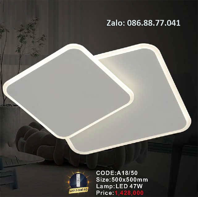 Đèn led ốp trần A18/50
