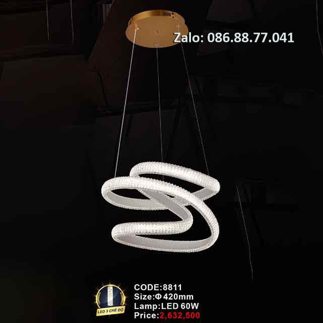 Đèn thả led hiện đại 8811
